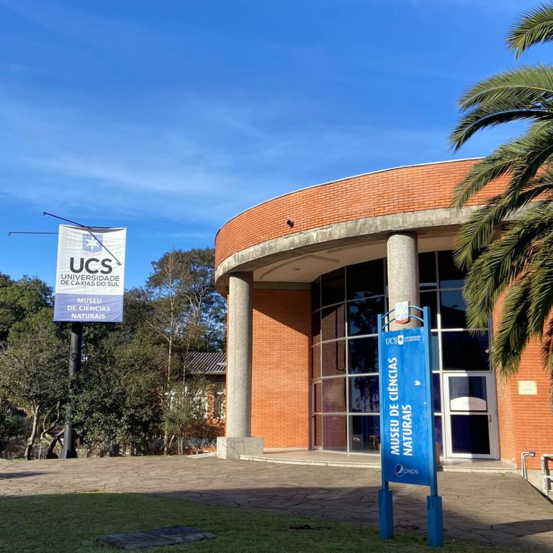 imagem do Museu de Ciências Naturais da Universidade de Caxias do Sul (MUCS)